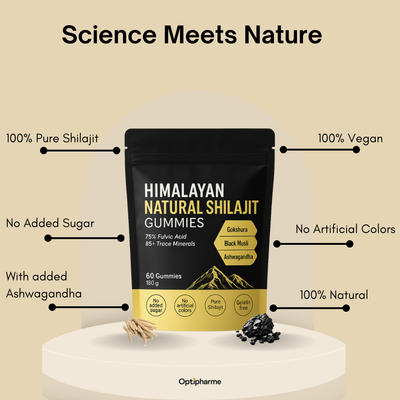 5 in 1 Shilajit Max Gummies